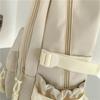 Zaini da donna a tinta unita per donna Zaini scolastici impermeabili Borsa a spalla di grande capacità Borse scolastiche per ragazze Ruckpack