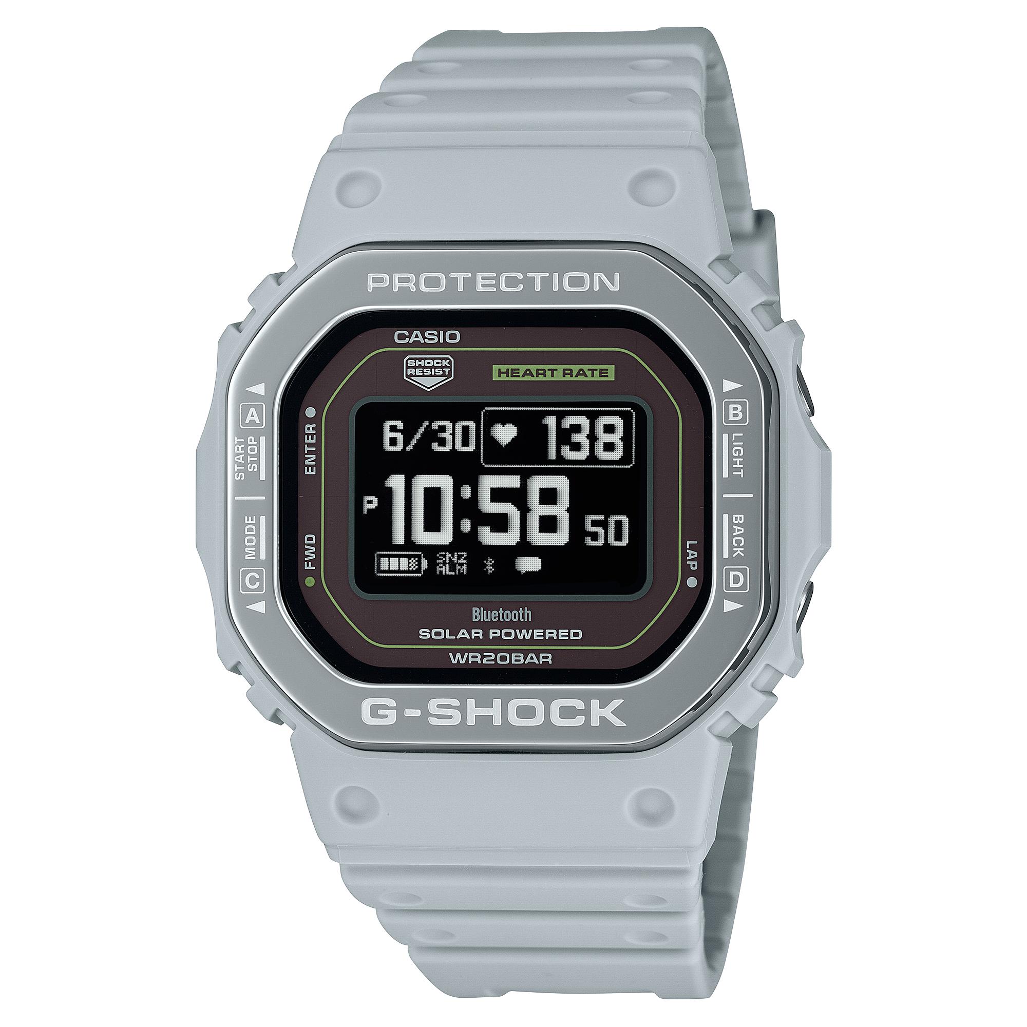 

Casio G-SHOCK Men s Stainless Steel 200M Water Resistant Digital Shock Resistant Quartz Watch DW-H5600MB-8A9 чёрный