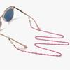 Neck Women Matte Bead Non-slip Fashion Mask Cord Holders Glasses Chain Metal Mask Rope Copper