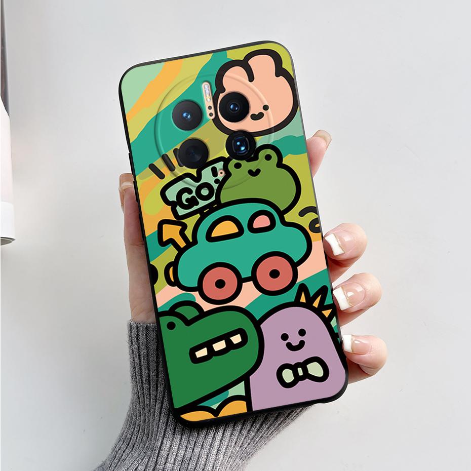 Phone Cases for Huawei Mate 50 Pro Cute Rabbit Pandas Case For Huawei Mate50 Pro Mate 50Pro Soft Silicone Shockproof Back Cover
