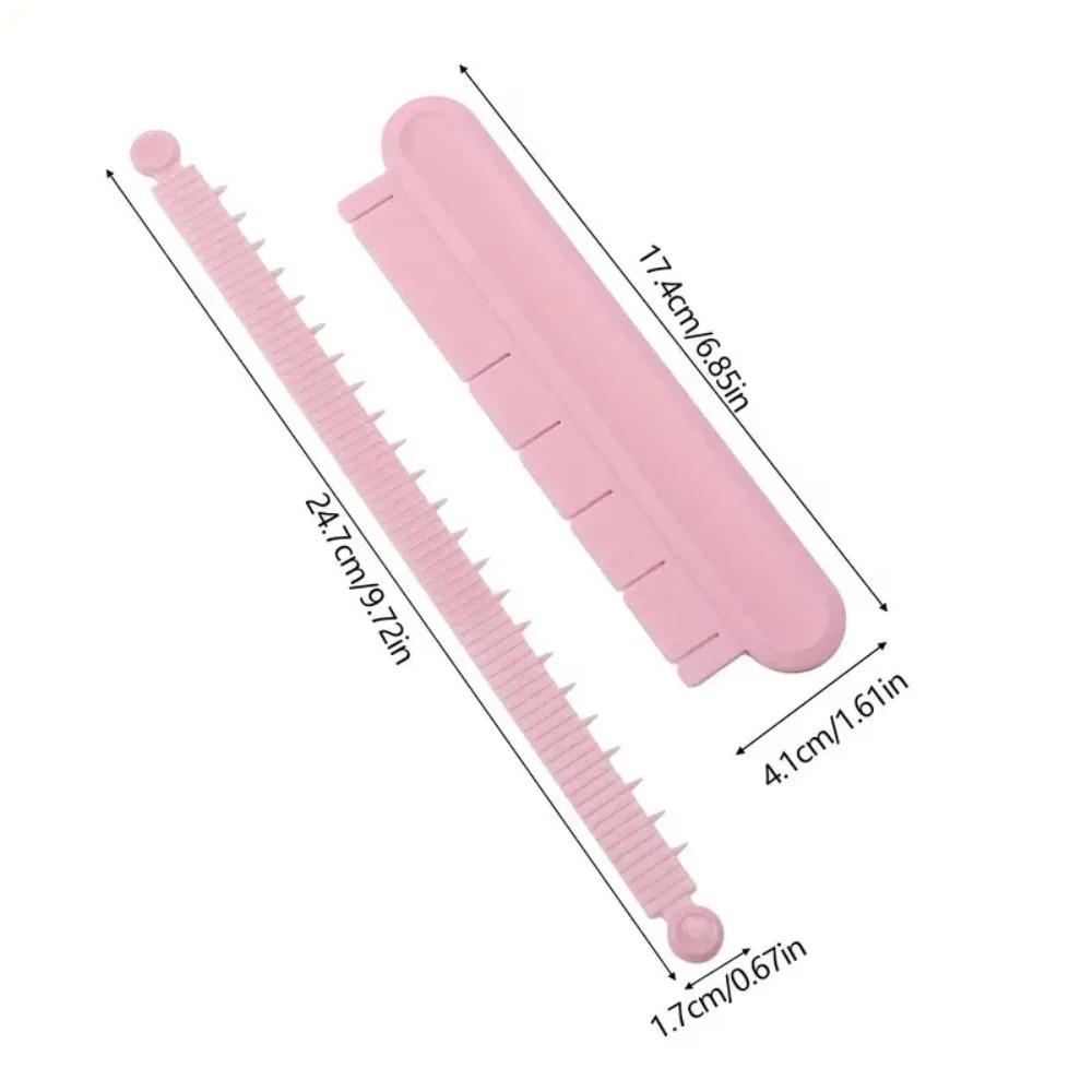 Flip Cake Arc Ruler Adjustable Baking Measuring Tool with Graduated Scale Cake Framing Aid for Decorating Marking Swags Garland