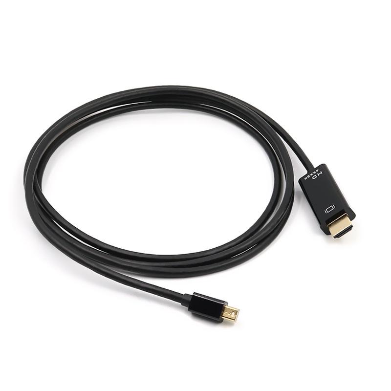 4K Mini DP To HDMI Adapter Cable for Projectors and Computers