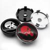 4pcs/set Universal 60mm Skull Emblem Car Wheel Center Cap Hub Covers Badge For Mercedes Benz TOYOTA BMW Chevrolet FORD
