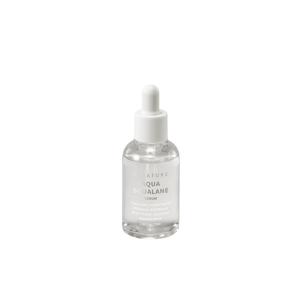 S.NATURE Aqua Squalane Serum Hydrating Moisturizing Facial Serum