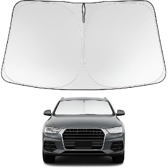 Proadsy 2025 Upgrade Front Windshield Sun Shade Foldable RAV4 Sunshade Protector Fit -2025 RAV-4 SUV Crossover, TRD Off-Road, LE XLE Premium Limited