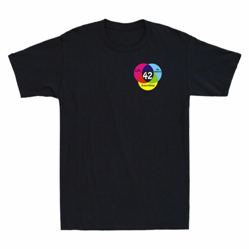 The Unisexs Life To The Answer Everything Gift Funny Universe And 42 Tshirt S