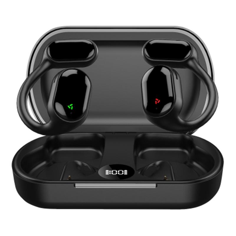 

XG33 OWS Bluetooth-compatible 5.3 Headphones Bone Conduction Wireless Earphones with Digital Display A