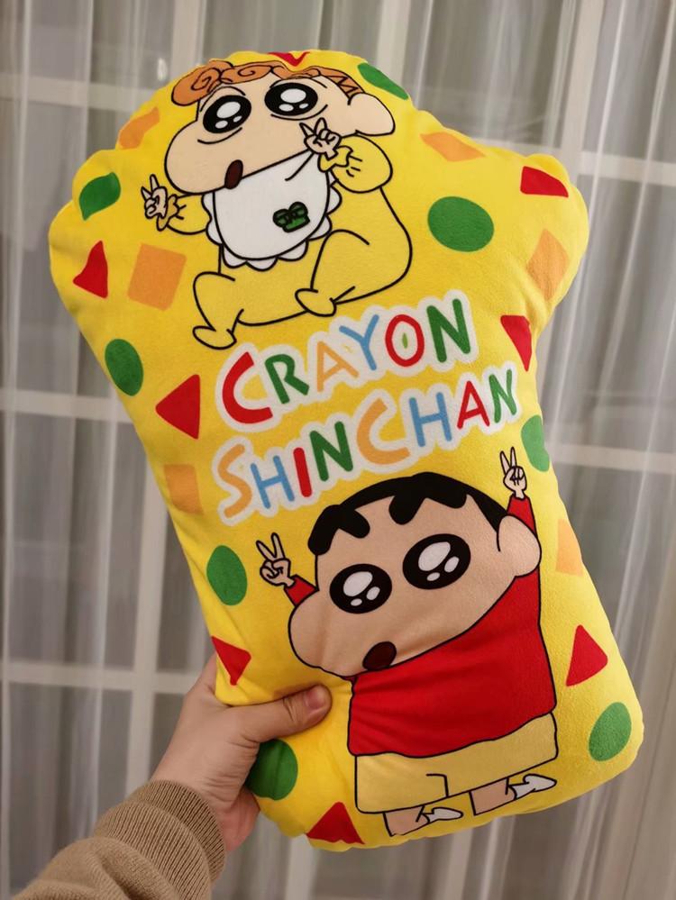 Chan Crayon Shin Themed Plush Pillow Sofa Backrest Room Decoration Holiday Gift