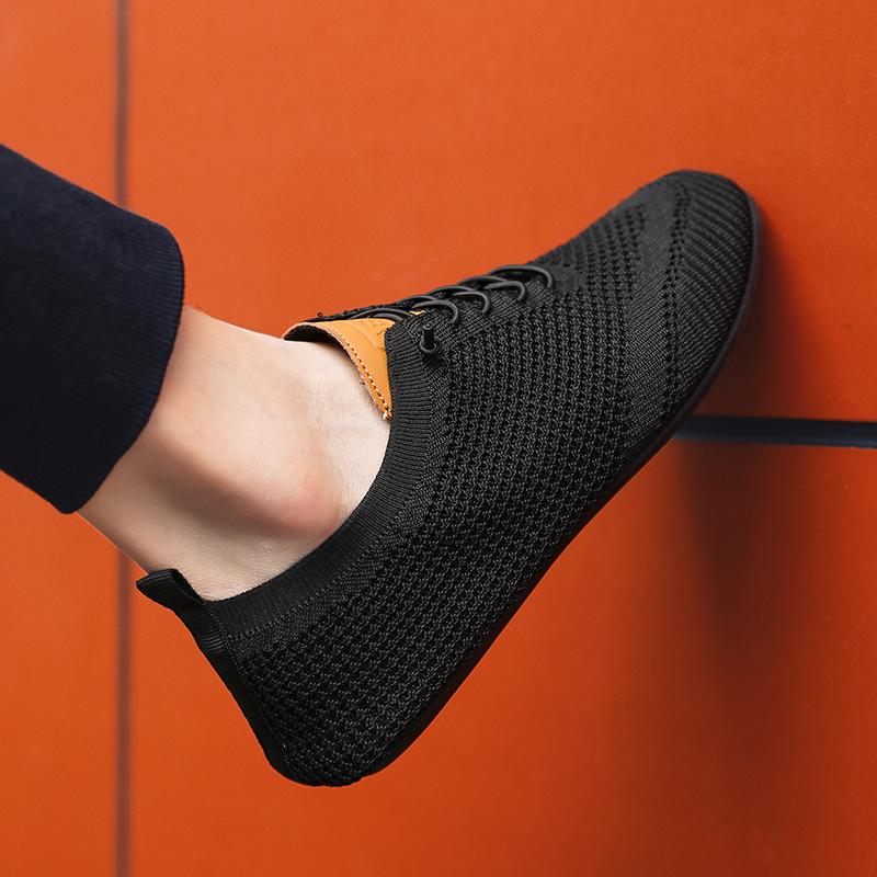 YRZL Mesh Loafers Men Driving Moccasins Thin Bottom Flats Walking Shoes Breathable Non Slip Casual Loafers Summer Mens Shoes