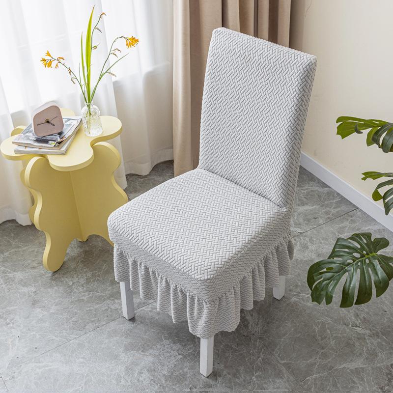 

Эластичный утолщенный универсальный чехол для стула, сиденья, обеденного стола, спинки, универсальный чехол для табурета One Size