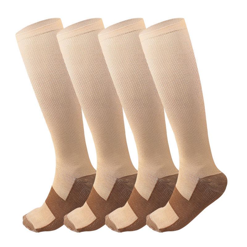 Breathable Adult Compression Socks for Outdoor Sports & Casual Wear