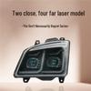 Jiefang JH6 Dual-Lens LED Flowing Turn Signal with Daytime Running Lights for Headlight Assembly
