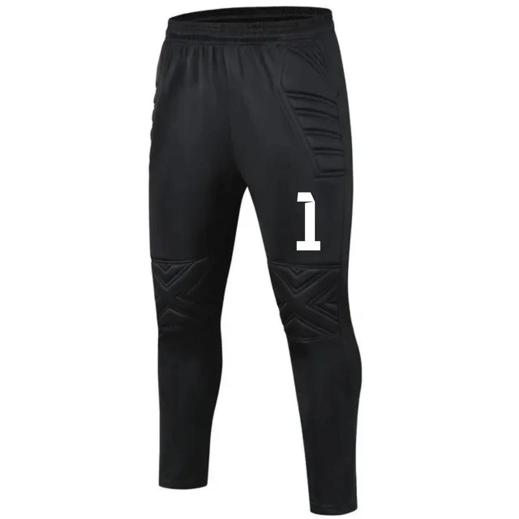 Men Boys Football Jersey Tracksuit Long SleeveGradient Color Seaside Buffer Protection Adult Kids Goalkeeper Suits