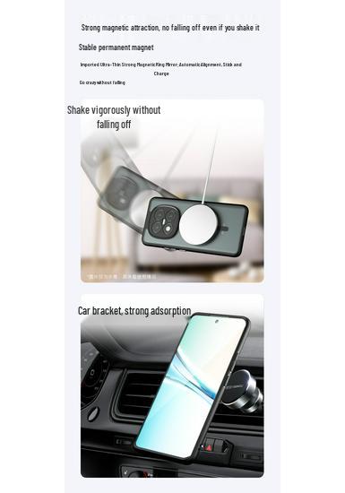 Magnetic Semi-Transparent Matte Protective Case for Redmi K90 Max, Xiaomi 17U, and POCO X8 Pro