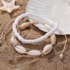 Pearl Starfish Pendant Ankle Handmade Beach Foot Chain Cute Boho Beaded Anklets  Beach Vacation