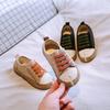 Kids Fashion Canvas Baby Boy Girls First Walker Babies Spring Autumn Sneakers For Kids Newestborn Baby Toddler Boy Shoes Dfgn
