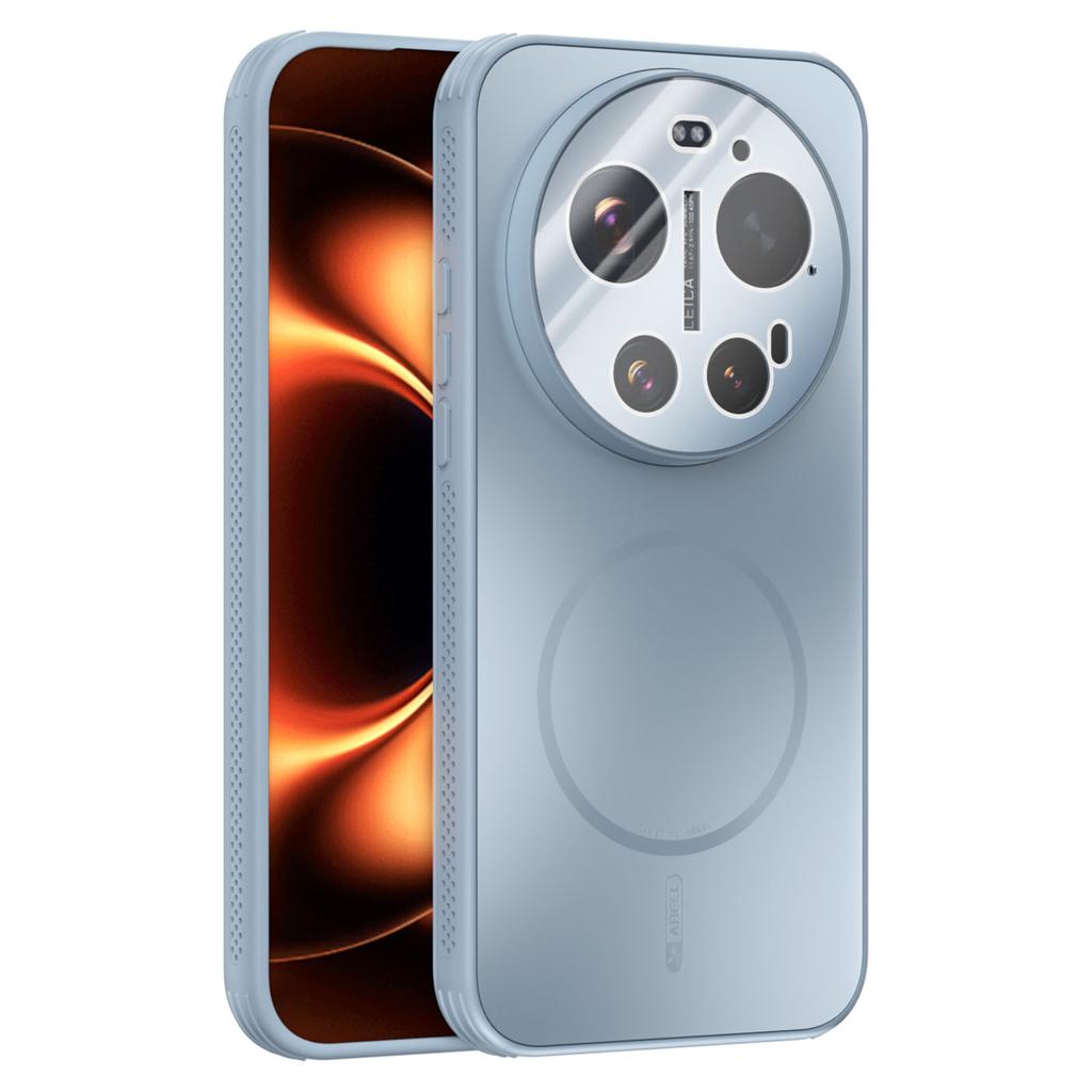 ABEEL For Xiaomi 17 Ultra 5G Magnetic Case TPU PC Cooling Matte Phone Back Cover with Lens Film