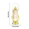 LED Oil Lamp Vintage Portable Hangable Battery Operated Electric KeroseneLantern for Home Living Room Bedroom Table Centerpiece