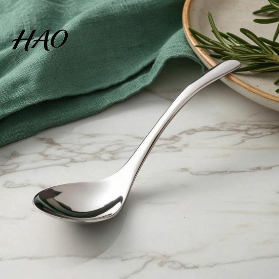 Einfach zu greifender Fleischbällchenlöffel, Edelstahl-Herstellerlöffel, Rutschfestes ergonomisches Design mit langem Griff, Professionelles Fleischbällchen-Werkzeug für Fischbällchen und