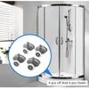 Shower Door Runner Wheels, Plastic Pulleys Sliding Door Rollers For Shower Cabin Bathr