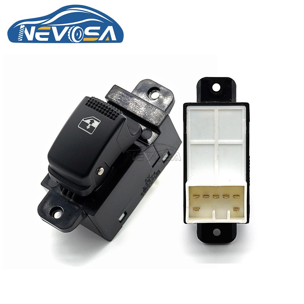 NEVOSA 93570-2D100 93580-2D300 Silver Black Car Window Control Switch Rear Button For Hyundai Elantra 2001 2002 2006 93570-2D000
