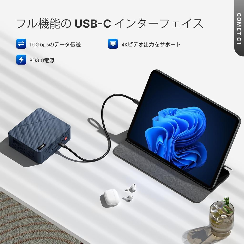 Origimagic Mini PC Intel 12th Gen N97 Mini Computer up to 11 Pro PC with 16GB 512GB 4K Triple and for Home and Office Use C1, (Beat N100/N95, 3.6GHz),