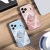 Lucky and Romantic Love For iPhone 17 Air 16 E 15 14 13 Plus 12 Mini 11 17 Pro Max XR Xs Max 16E 7 8 Tempered Glass Phone Case