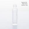 Thick Transparent Square Glass Spray Bottle for Travel and Aromatherapy Samples