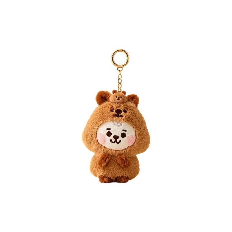 Korean Trendy Animal Plush Keychain Charm