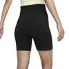 Nike Sportbekleidung Tech Fleece Einfarbig Outdoor Lässig Hohe Taille Radhose Damen Hose Schwarz FN2521-010