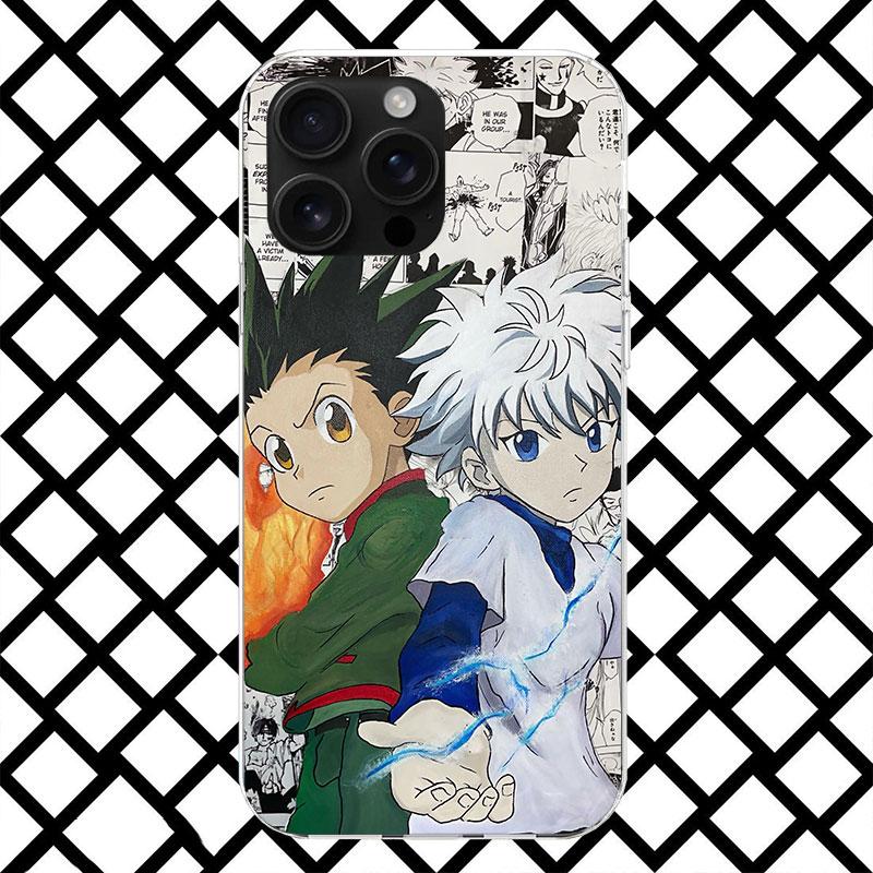 Hunter X HXH Anime Phone Case for iPhone 17 Air 16 16E 15 14 Plus 13 Mini 12 11 Pro Max 7 8 + SE 2020 Soft Cover Fundas 17 Air 1