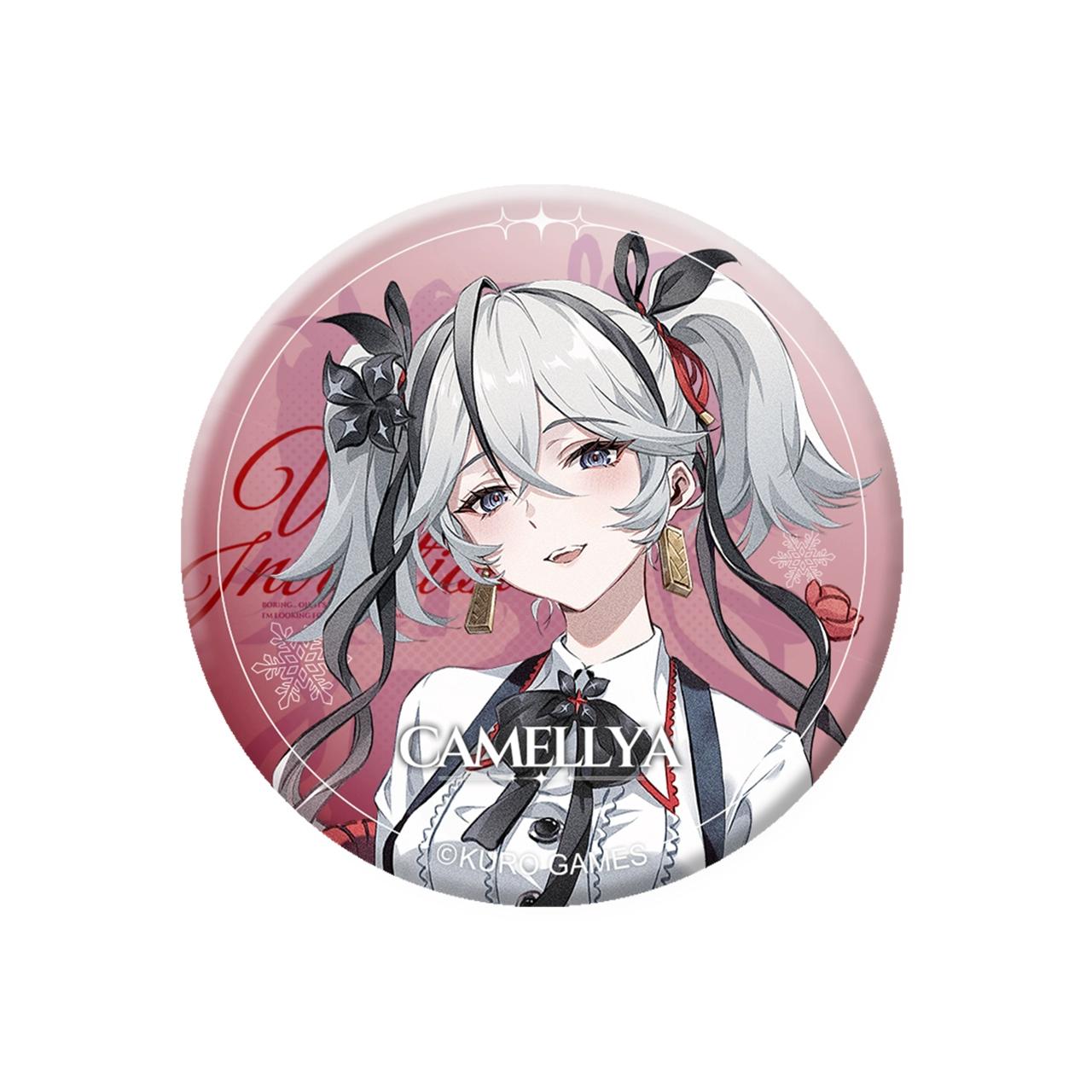 

Sunsyea Wuthering Waves Official Merch Original Authentic Winter Invitation Theme Series Badge Xiangli Yao Camellya