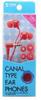 SANWA SUPPLY Stereo Earphones, Red, MM-HP117R