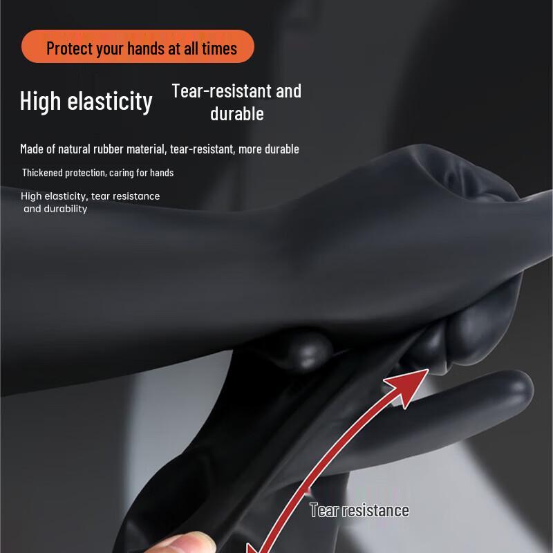 V-FLEX VGR645 Industrial Chemical Resistant Latex Gloves