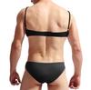 Men'S Sissy Lingerie Bra Floral Lace Panties Set Crossdressing Outfits Bowknot Bikini Briefs Underwear Clothes Gay Sleepwear