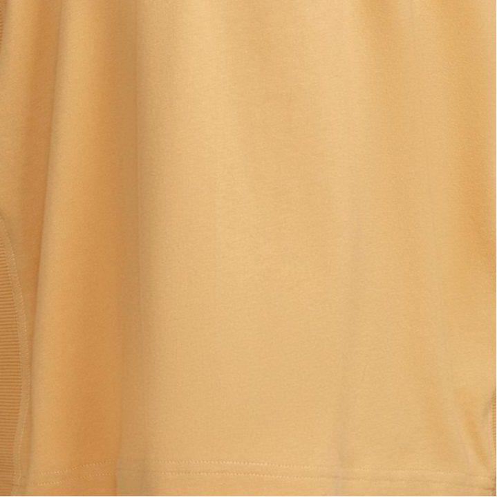 Adidas T Shirts Unisex Amber Yellow Crew Neck Moderate Straight Fit IB5894