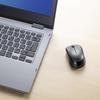 Sanwa Supply Silent Bluetooth Blue LED Mouse (Dark Silver) MA-BBS311DSN