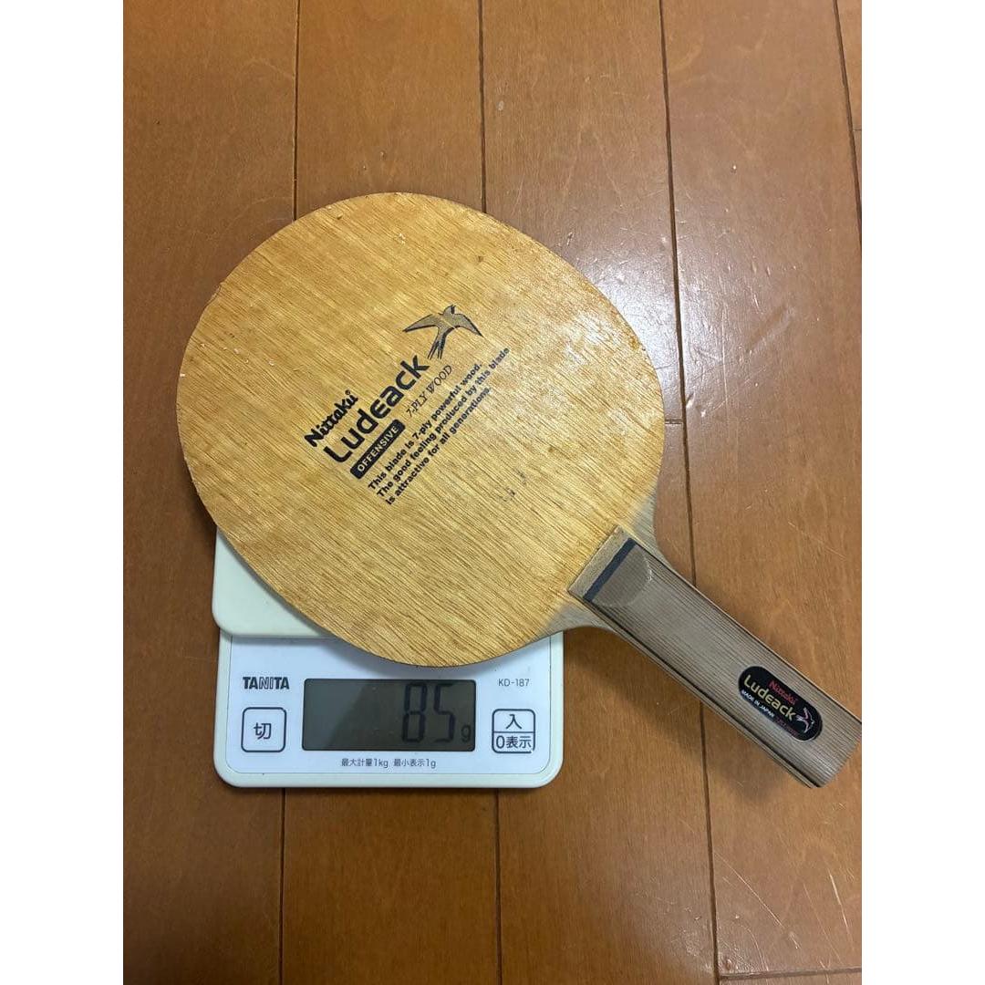 Used Nittaku Ludeac table tennis racket out of print