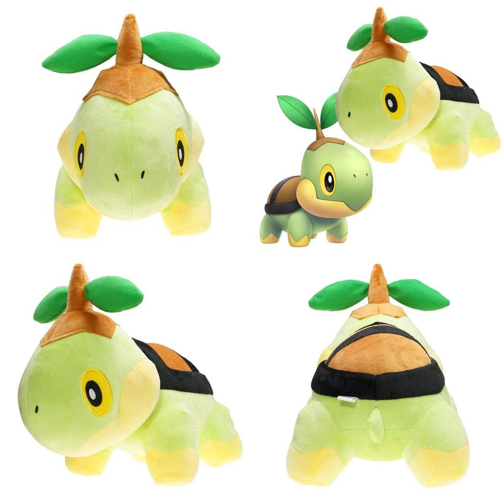 Lovable Pokemon Turtwig Plush Doll With High-density Plush Material For Maximum Softness