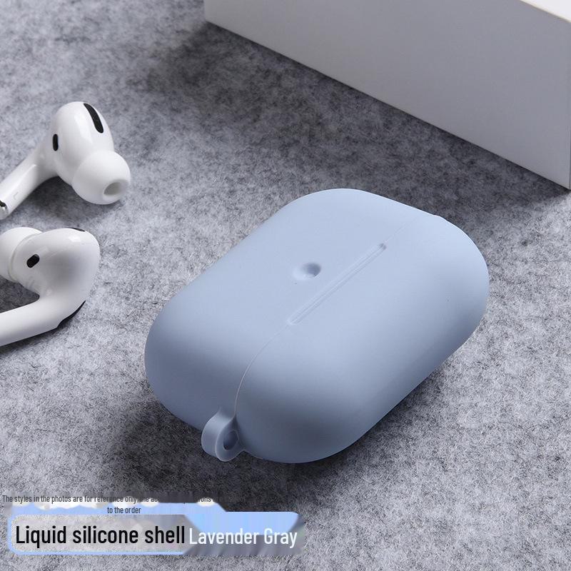 

Совместимо с Apple AirPods 4, защитный чехол Pro Liquid Silicone 3-го поколения, однотонный, полностью закрывающий корпус, устойчивый к падениям. AirPods Pro