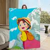 Cartone animato anime h-Heidi una Ragazza delle a-Alpi Flanella calda morbida coperta di peluche per divano soggiorno hogar camera da letto regalo da viaggio casa