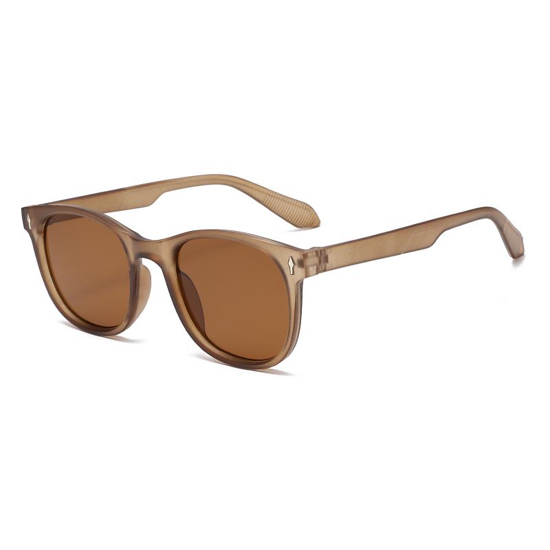 Classic Round Sunglasses for Men Women, Black Frame UV400 Fashion Casual SunGlasses