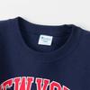 Felpa a Manica Lunga con Stampa Grafica Girocollo Felpa a Trama Inversa Blu Scuro [Champion] (R) C3-A031 Uomo