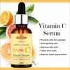 Khadi Natural Herbal Bright Complete Night Vitamin C Serum 30ml For Glowing Skin PM Routine