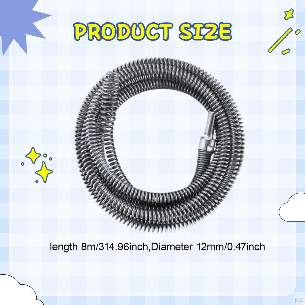 Drain , Pipe Unclogging Tool, Flexible Supplies, Efficient
