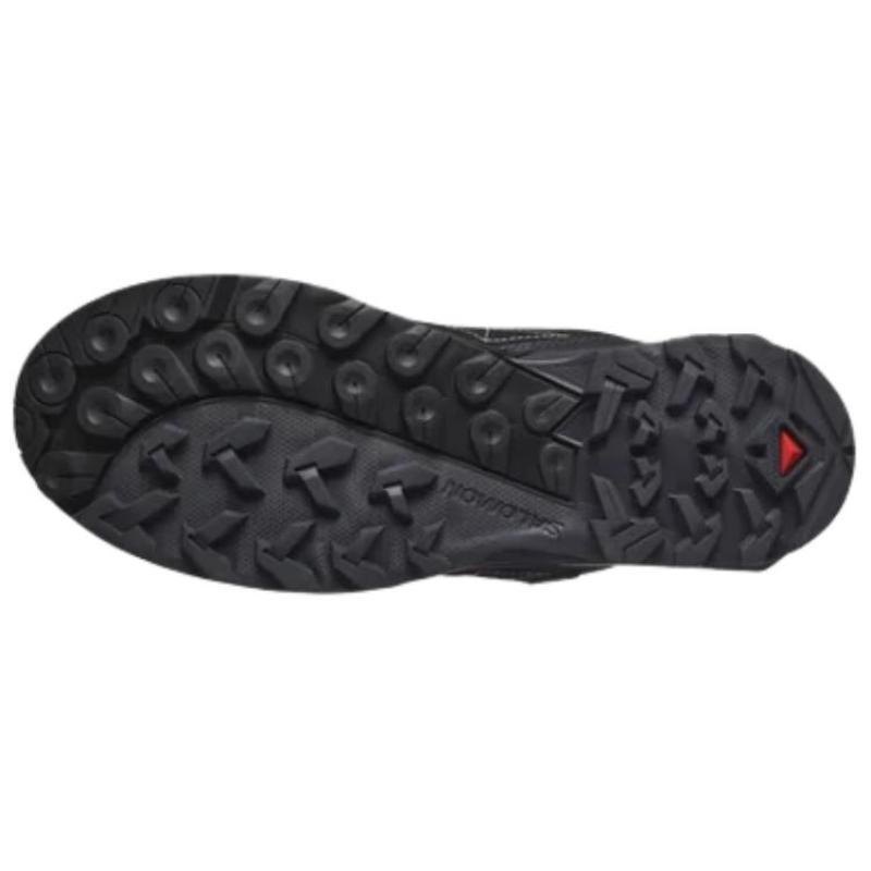 SALOMON X Ultra ALPINE Slip Resistant Abrasion Resistant Low top Hiking Shoes Women's Black Orange Sneakers L47567300