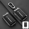 Custodia Smart Key in Lega di Zinco e Pelle Custodia Chiavi per Volvo Polestar 3 Polestar 4 Polestar 2 2023 2024 Portachiavi Accessori Auto