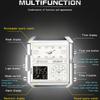 SANDA Watches Oversized Dial Multifunction Triple Movement Sporty Men's Electronic Quartz Watches