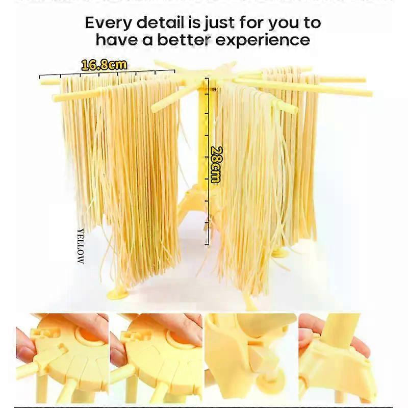 Getrockneter Nudelständer Faltbarer Pasta-Trockenständer Spaghetti-Trockenständer Nudeltrockenhalter Hängeständer Pasta-Kochwerkzeuge