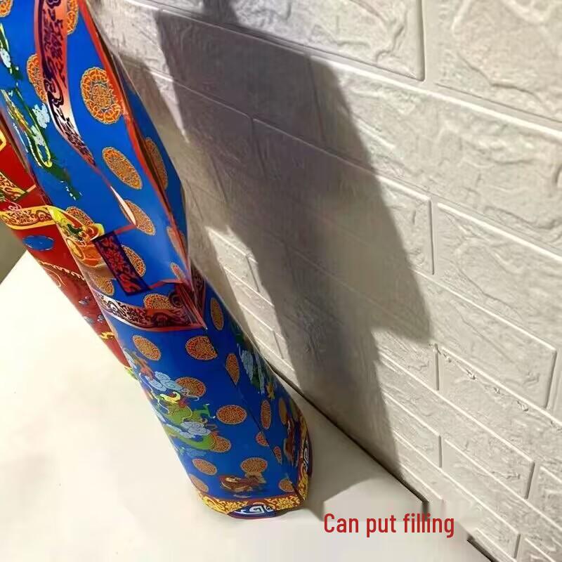 3D Paper-mache Male and Female Figures for Joss Paper Burning (Qingming)